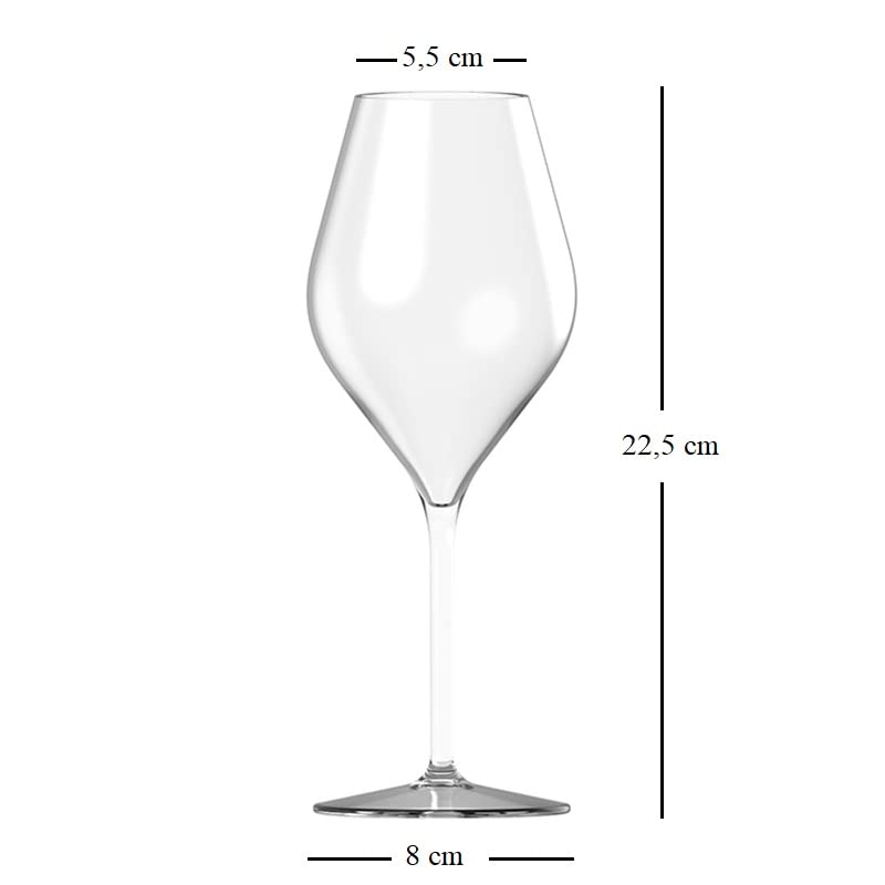 Bicchieri Plastica Senza Bpa Bicchieri Acrilici Senza BPA 680 Ml - Infrangibili, Impilabili, Set Da 8 Verde Bicchieri Infrangibili 680 Ml - 14