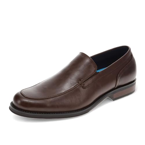 DOCKERS Mens Eton Dress Loafer Slip On Shoe, Chestnut, 9.5 Medium - image 1