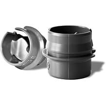 Rack-A-Tiers RapidFire 3/4" Romex Connectors - NM Cable Connector for Electrical Panels, NMSC Connector, Plastic Knockout Connector 50/bag RAT750
