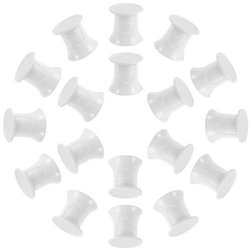 MOTHNUR Tapas Abatibles para Pasta de Dientes 50 Unidades, Cubiertas de Plástico Tamaño 0,94 Compatibles para Tubos de Viaje, Ahorradoras de Pasta, Accesorio Práctico para Cuidado Bucal