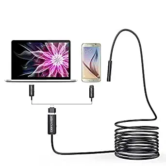 BLUELEXUSB Endoscope Wireless Inspection Digital Camera with 5 m Cable for Android Phone