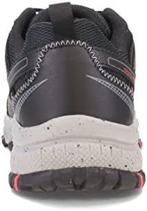 Skechers Men's Hillcrest Lace-up Sneaker Oxford, Black/Red, 12 | Image 4