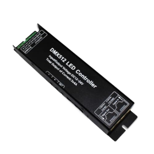 Décodeur DMX512 DC12-24V et régulateur de signal PWM pour ruban LED