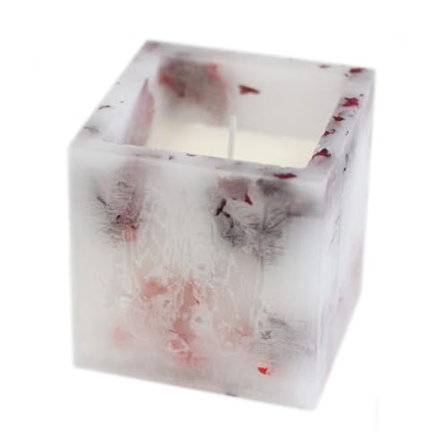 Bougie parfumée Rose Enchanted Candle grand format carré - 2