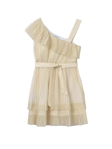 Vestido plisado Mayoral ideal para celebraciones y eventos de niñas de 12 años