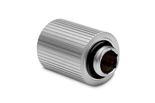 Image of EKWB EK-Quantum Torque Extender Static, MF 28, Satin Titanium, 2-Pack