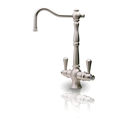 APEC Instant Hot and Cold Reverse Osmosis Drinking Water Dispenser Faucet Brushed Nickel (Rialto Faucet-HC-RIA-NP)