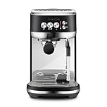 Breville the Bambino Plus Espresso Machine with Auto Milk Frother, Espresso Maker with Seconds Heat Up, Cappuccino & Latte Machine for Home, BES500BTR, Black Truffle