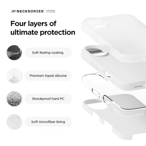 Image of Liquid Silicone Shockproof Case Back Cover for iPhone 17 Air