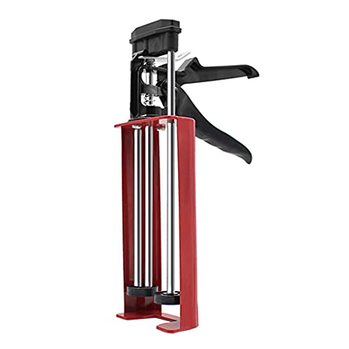 NGCG Caulking Tool Kit Silicone Handheld Caulking With Multifunction Grout Scraper And Caulk Nozzle Finisher Sealant Caulk Kitchen Almond