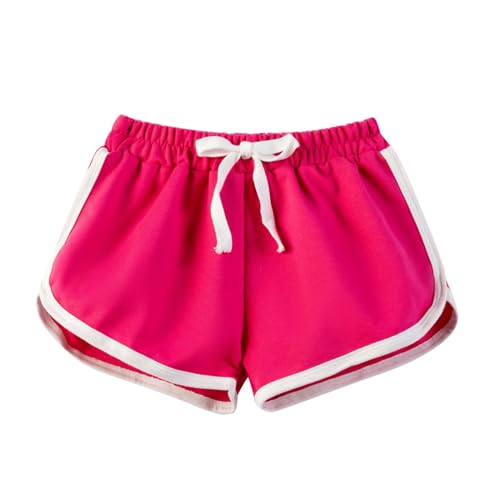 Boys Girls Athletic Jogger Shorts Pull-On Elastic Waist Jogger Short Pants Summer School Unifo𝐫m Active Shorts