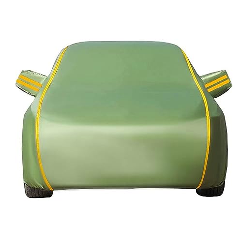 Housse de Voiture pour Volkswagen Passat MOIA Routan, en Tissu Oxford, étanche à l'eau et à la poussière, avec Sac de Rangement en Corde de positionnement à Quatre Roues(04,Routan)