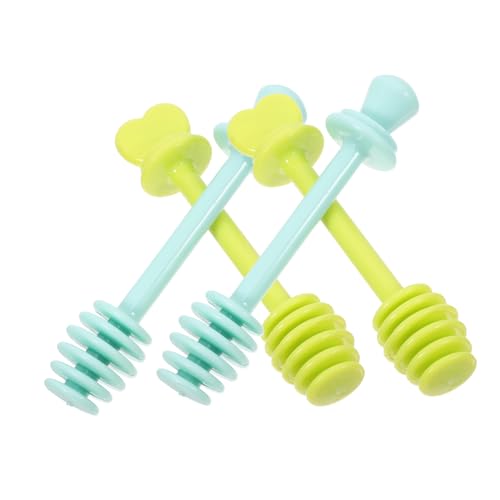 FELTECHELECTR Honey Stirrer Sticks Set 4pcs Milk Tea Stirrer Honey Taking Rods for Family Gatherings