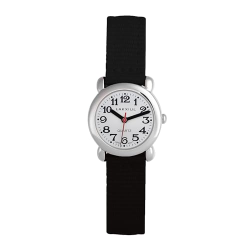 Montre quartz enfant avec boucle magnétique pour un habillage autonome et rapide