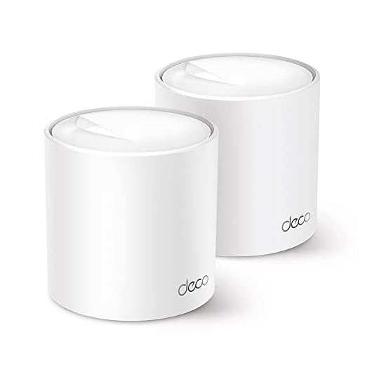 TP-Link Deco X50 (2 pacotes) Sistema WiFi de 6 meses de malha para toda a casa, AX3000, até 2402 Mbps, roaming contínuo, cobertura até 4,500 pés quadrados, Deco X50 (pacote de 2 unidades)