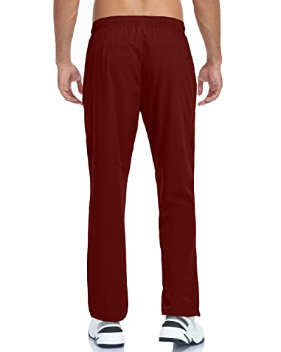Image of Men's Lightweight Hiking Pants Breathable Quick Dry Fit Waterproof Camping Fishing Running Athletic Active Jogger Pant