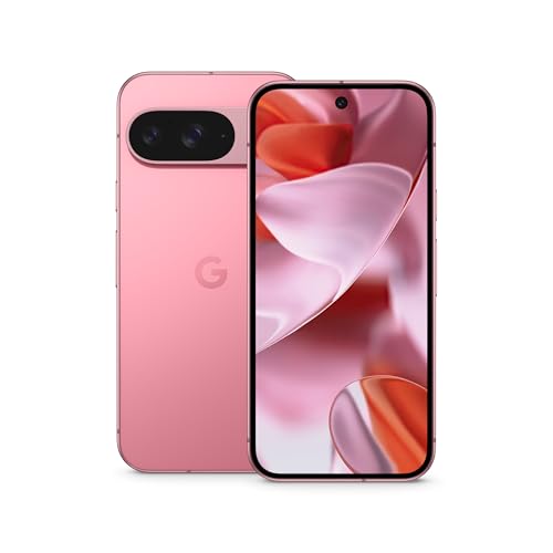 Google Pixel 9 – Unlocked Android Smartphone with Gemini, 24-Hour Battery, Advanced Camera, and 6.3″ Actua Display – Peony – 256 GB