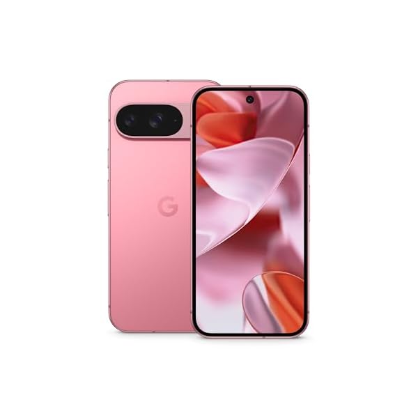 Google Pixel 9 – Unlocked Android Smartphone with Gemini, 24-Hour Battery, Advanced Camera, and 6.3″ Actua Display – Peony – 128 GB