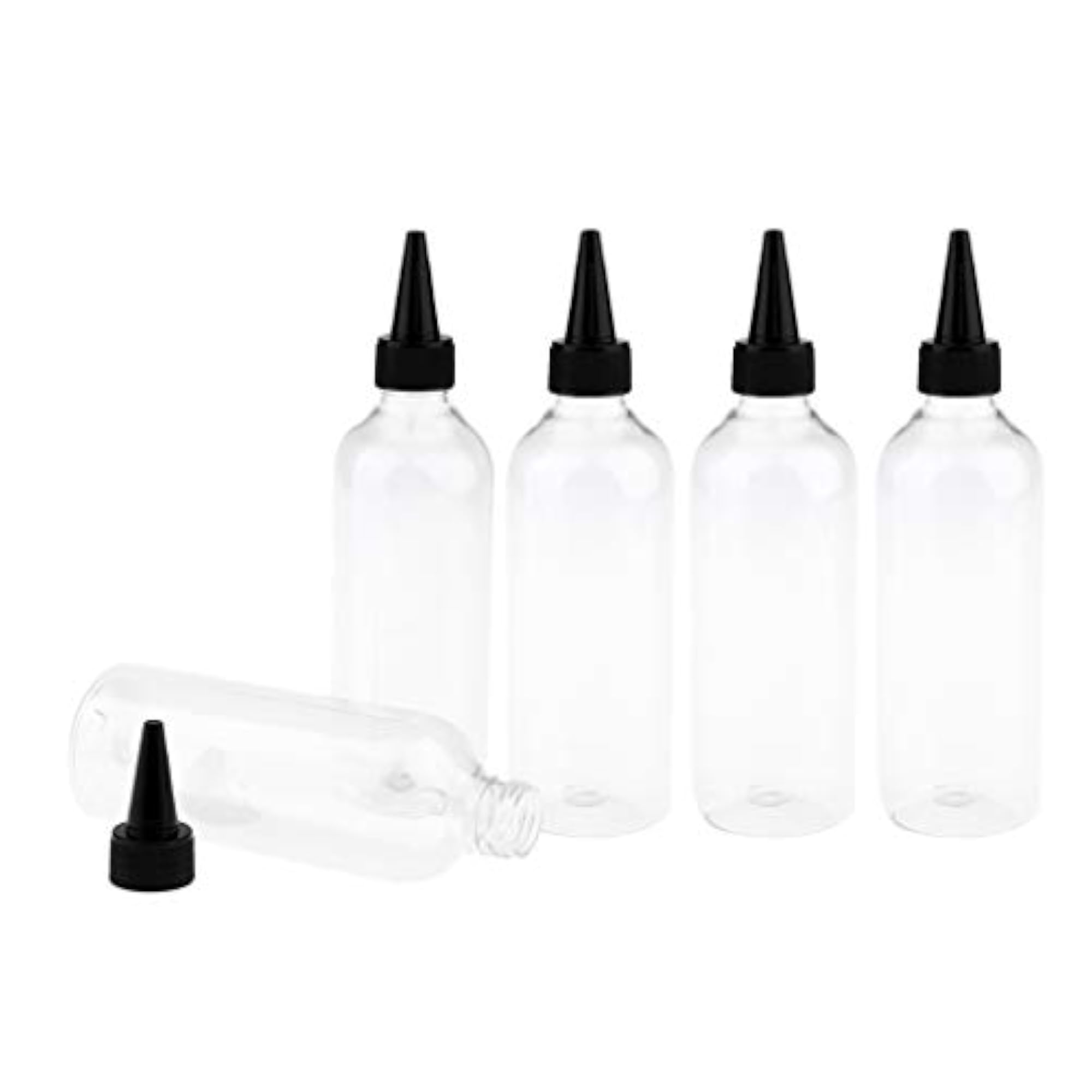 5Pieces 250ml Empty Refillable Cosmetics Sub Bottles