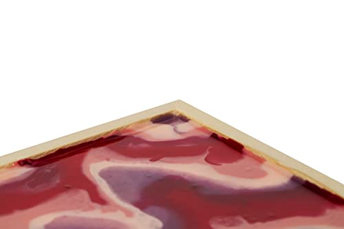 Da Vinci Pro Liquid Art Canvas Multi-Media Panels For High Flow Fluid Acrylics, Glazing Liquids, Pouring Mediums, Encaustics, Resin Paints, And Alcohol-Based Ink - [3/4" Deep, 11X14" Panel] #TOP5