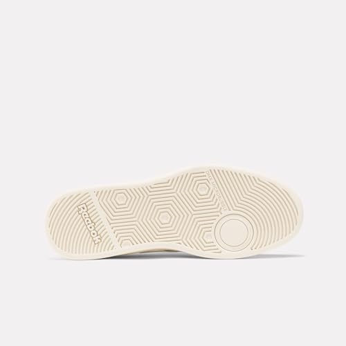 Image of Reebok Women's Court Advance Sneakers, Chalk Chalk Moon, 9