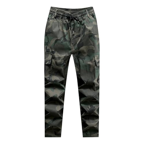 SOOUICKER Stretch Cargohose Herren Camouflage Tapered Outdoor Hosen Tarn Viele Taschen Arbeitshosen Männer mit Gummizug Camo Wanderhose Sommer Leicht Lang Chino Hose Cargo SOOUICKER Stretch Cargohose Herren Camouflage Tapered Outdoor Hosen Tarn Viele Taschen Arbeitshosen Männer mit Gummizug Camo Wanderhose Sommer Leicht Lang Chino Hose Cargo
