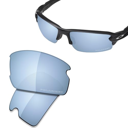 Image of SAUCER Premium Replacement Lenses & Rubber Kits for Oakley Flak 2.0 OO9295 | UV400 Protection, Anti-Scratch, Precise Fit