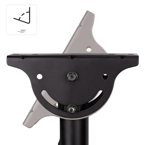 Support TV pr plafond pivot. inclinable 165 cm 65 jus. 50 kg - vue 4