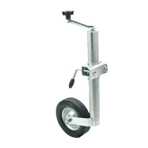 Price comparison product image 42mm Telescopic Trailer Caravan Jockey Wheel with Clamp