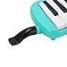 32-Key Melodica, Air Piano Keyboard Melodica Musical Instrument, Professional Mouth Melodica with Short Mouthpiece, Melodica Instrument for Adults, Kids(Green)