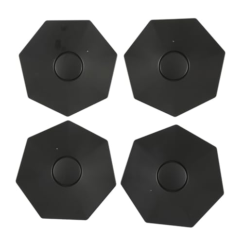 Cache-moyeux de roue pour voiture en lot de 4 : protection de jante et attrait esthétique