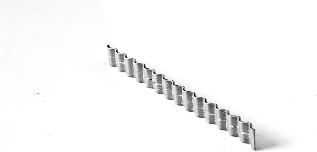 Morsetti per massetto, 70 x 6 mm o 120 x 6 mm, per resina di colata, ponte di crepa, ondulato 100 o 1000 pezzi (120 x 6 mm (1000 pezzi)