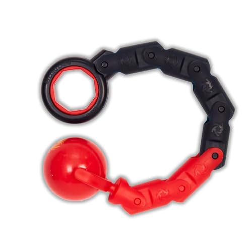 Image of Spinchaku Original Finger Spinner Skill Toy for Kids & Teens, Cool Fidget Spinner for Fun Tricks, Builds Focus, Hand-Eye Coordination, Dexterity, Reflexes & Motor Skills - Red Dragon