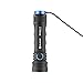 Olight Seeker 2 3000 Lumens Magnetic Charging Powerful Rechargeable Side switch Tactical Flashlight,with 21700 Battery and SKYBEN Battery Case (Black)