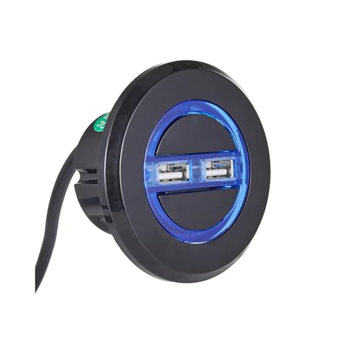 Electric Recliner Switch,with USB Charging Interface Round Control Handle 2 Button 5 Plug Lift Chair Remote Control,Compatible with Lazy Recliner,Lift Chair Stand