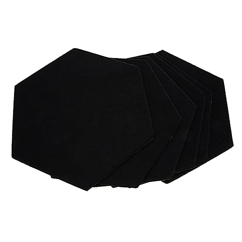 Paneles absorbentes de sonido 6 piezas para reducción de ruido en estudios en casa, gimnasios y oficinas, decoración acústica de pared autoadhesiva miniatura 1