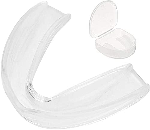 MouthGurad Gum Shield - Mouth Protection Guard Silicon with Box Case | Boxing Tooth Guard MMA/Rugby/Football/Judo/Wrestling (Pack of 2)