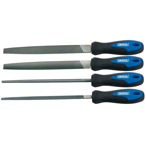 Draper 44962 - Lima (tamaño: 200mm, pack de 4)