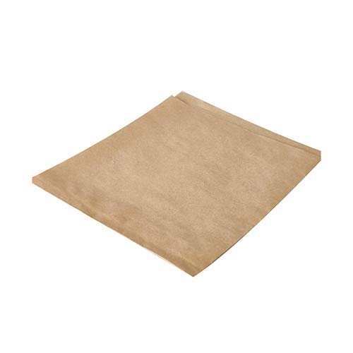 Papstar | 1000 Sacchetti per Hamburger, Dimensioni 16 cm x 18 cm, Colore Marrone, Resistente ai Grassi, 1000 Sacchetti x 1 Confezione