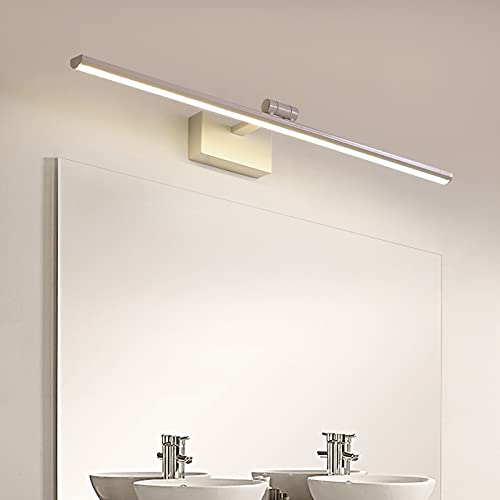 Éclairage miroir LED moderne avec applique murale en aluminium réglable pour chambre AC90-260V