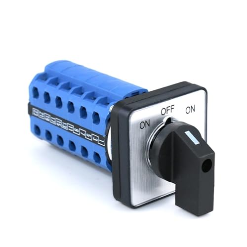 Commutateur à came 3 positions 20A 660V pour inverseur de source triphasé - 4