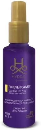 Hydra Forever Candy Pet Cologne, Finishing Cologne for Dogs and Cats, Grooming Spray, 4.4 Ounces