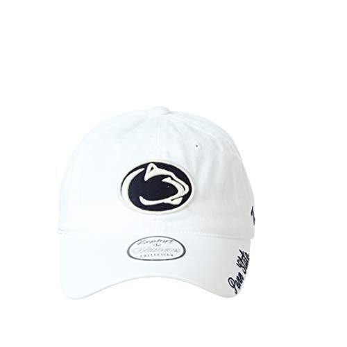Gorra blanca ajustable ZHATS NCAA para mujer miniatura 3