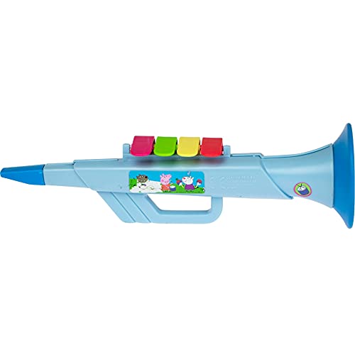 Trombetta Giocattolo Educativa Per Bambini 2+ Anni – Strumento Musicale In PP, Colorata E Leggera, Sviluppo Sensoriale