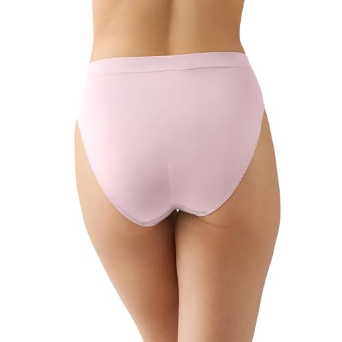 Image of Wacoal Women's B-Smooth Seamless Full Coverage Hi-Cut Brief Panty, 834175