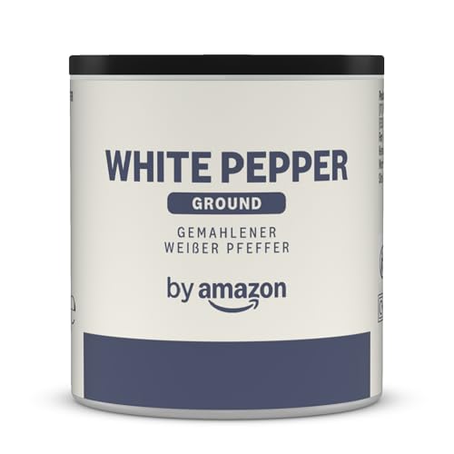 by Amazon Weißer Pfeffer gemahlen, 50g