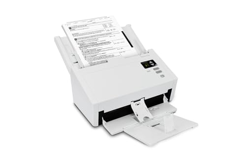 Xerox D50 duplex document scanner for PC and Mac, 120-page ADF, 70 ppm @ 200 dpi, Visioneer & ABBYY software included, 3-year warranty