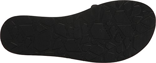 Image of Volcom Women's Simple Slide Sandals - Cushioned Synthetic Leather Strap Slides With Padded Footbed