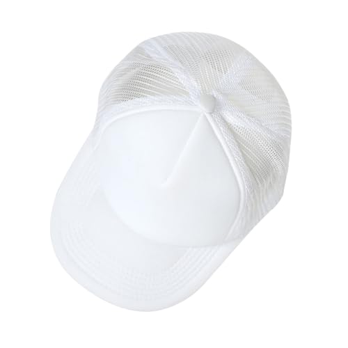 Image of TZ Promise Men Women Foam Trucker Hat Mesh Cap Solid Colors Lightweight with Adjustable Snapback Collection