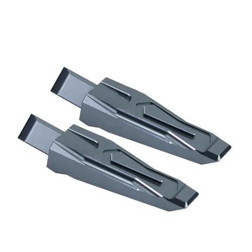 RVEVFBKBAL Motorrad Fußrasten Für Benelli TRK251 TRK502X 150S TNT125 TNT250 302S 752S TRK 251 502 Fußrasten Hinten Fußrasten Motorrad Pedalstützen(Hinteres Pedal A grau)